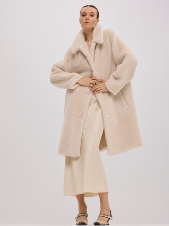 Pride To Be Pride To Be Dina Teddy Coat beige Pride To Be Pride To Be Dina Teddy Coat beige