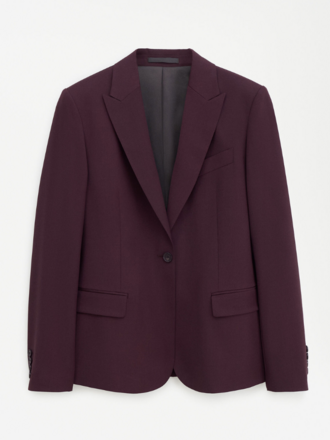 Filippa K Filippa K Sasha Cool Wool Blazer bordeaux burgundy