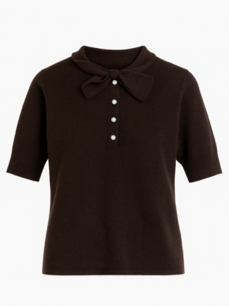 Allude Allude Trui Parel bruin Allude Allude Trui Parel bruin