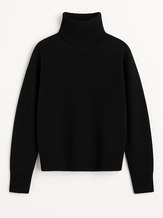 Allude Allude Kol Trui zwart Allude Allude Kol Trui zwart