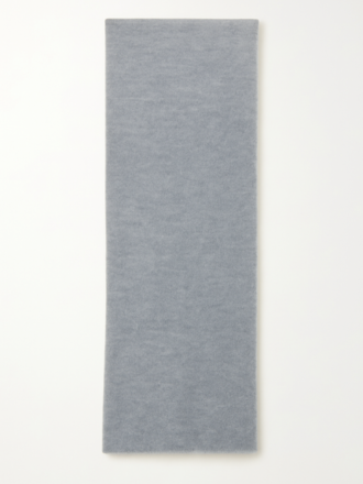 La Salle La Salle Alpaca Shawl 50x180 grey La Salle La Salle Alpaca Shawl 50x180 grey