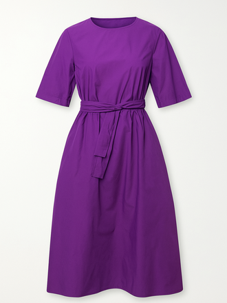 Niù Niù Pleated Dress with Bow ume Niù Niù Pleated Dress with Bow ume
