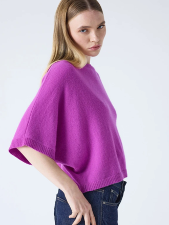 Absolut Cashmere Absolut Cashmere Bettina Trui purple neon Absolut Cashmere Absolut Cashmere Bettina Trui purple neon