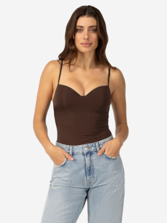 IBANA Ibana Eden Top brown IBANA Ibana Eden Top brown