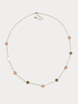 Tiffany roze ketting lang Tiffany roze ketting lang