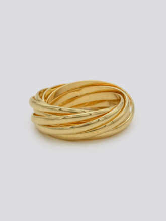 ADORN ADORN Trinity 9 Ring gold satin polish ADORN ADORN Trinity 9 Ring gold satin polish