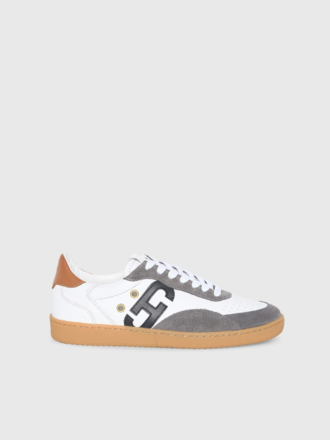 Janice Janice Stanley Sneakers grijs camel Janice Janice Stanley Sneakers grijs camel