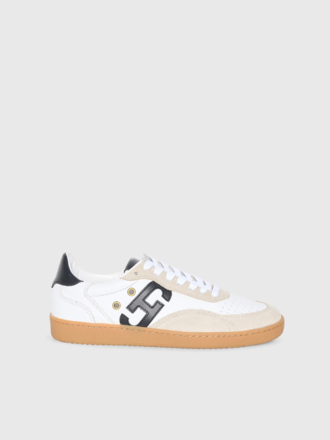 Janice Janice Stanley Sneakers zwart wit Janice Janice Stanley Sneakers zwart wit