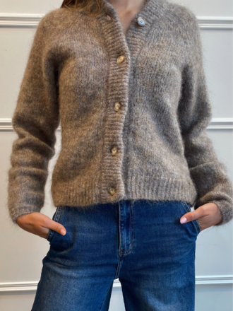 Des Petits Hauts Des Petits Hauts Alanis Cardigan beige Des Petits Hauts Des Petits Hauts Alanis Cardigan beige