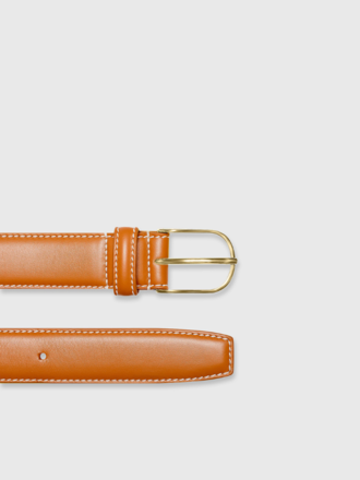 Janice Janice Chase Riem cognac goud Janice Janice Chase Riem cognac goud