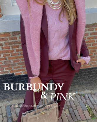 BURGUNDY + PINK DEZE HERFST