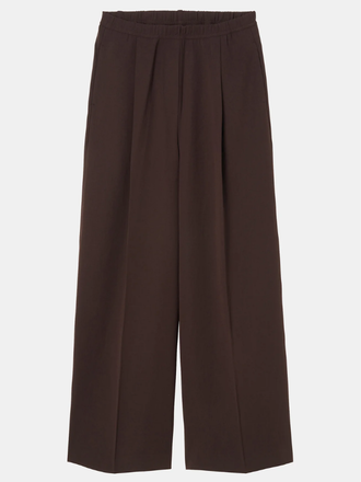 Zenggi Amsterdam Zenggi Amsterdam Jap Crepe Bonnie Pants dark brown Zenggi Amsterdam Zenggi Amsterdam Jap Crepe Bonnie Pants dark brown