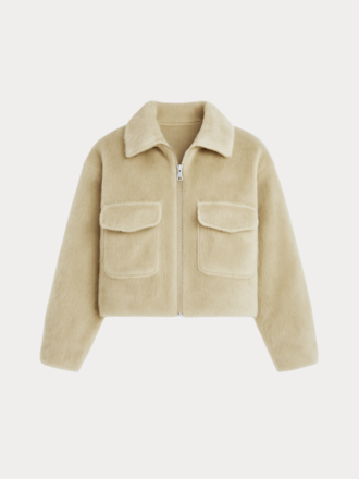 Pride To Be Pride To Be Vana Mink Fake Fur Jacket sand Pride To Be Pride To Be Vana Mink Fake Fur Jacket sand