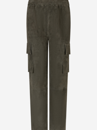 DNA Amsterdam DNA Amsterdam Paley Suede Broek khaki DNA Amsterdam DNA Amsterdam Paley Suede Broek khaki