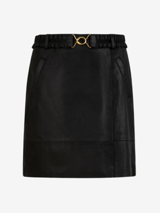 Coster Copenhagen Coster Copenhagen Leather skirt Black Coster Copenhagen Coster Copenhagen Leather skirt Black