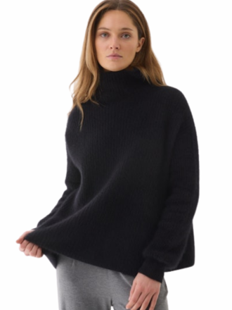 Majestic Filatures Majestic Filatures Turtle Trui black Majestic Filatures Majestic Filatures Turtle Trui black