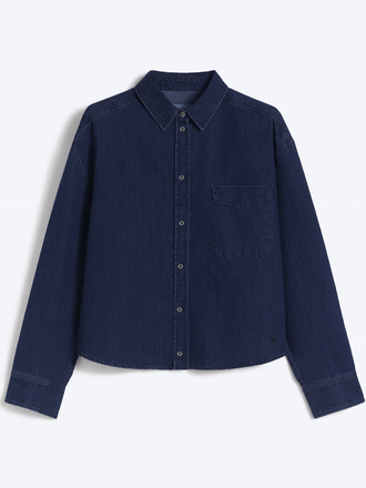 Weekend MaxMara MaxMara Obbia Jeans Blouse navy dark Weekend MaxMara MaxMara Obbia Jeans Blouse navy dark