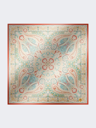 Weekend MaxMara MaxMara Onestone Shawl Paisley olive green Weekend MaxMara MaxMara Onestone Shawl Paisley olive green