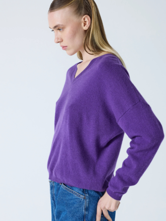Absolut Cashmere Absolut Cashmere Anatola V-hals Trui grape Absolut Cashmere Absolut Cashmere Anatola V-hals Trui grape
