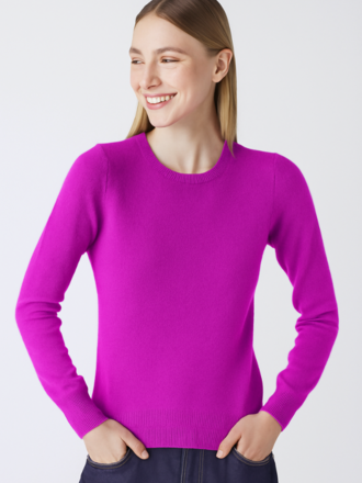 Absolut Cashmere Absolut Cashmere Catelina Trui purple neon Absolut Cashmere Absolut Cashmere Catelina Trui purple neon
