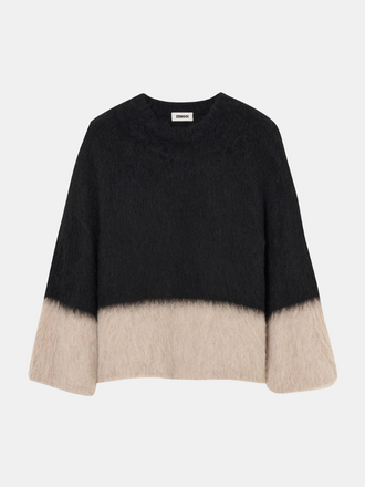 Zenggi Amsterdam Zenggi Amsterdam Soft Alpaca Brushed Pull black Zenggi Amsterdam Zenggi Amsterdam Soft Alpaca Brushed Pull black