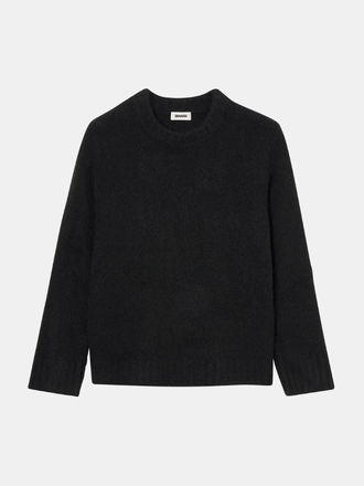 Zenggi Amsterdam Zenggi Amsterdam Soft Alpaca Round Neck Pull black Zenggi Amsterdam Zenggi Amsterdam Soft Alpaca Round Neck Pull black