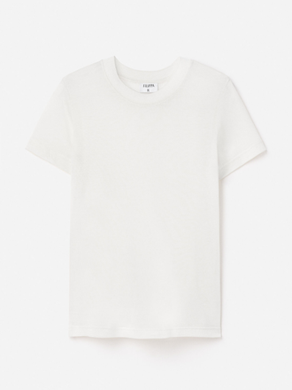 Filippa K Filippa K Lyocell Cashmere Tee ecru Filippa K Filippa K Lyocell Cashmere Tee ecru
