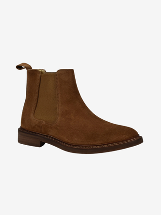 MadOre MadOre Chelsea Low Suede cognac MadOre MadOre Chelsea Low Suede cognac