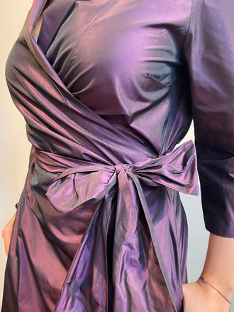 Rivs Wikkel Jurk purple Rivs Wikkel Jurk purple