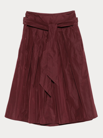 Niù Niù Pleated Skirt Belt camelia Niù Niù Pleated Skirt Belt camelia