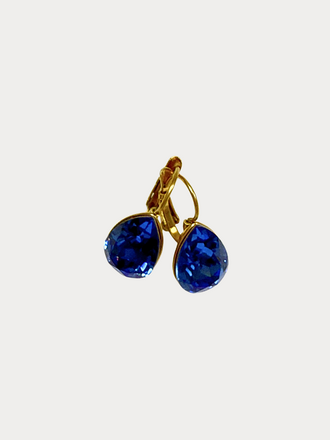 Camps & Camps Camps & Camps Oorbellen Swarovski Blue Droplet