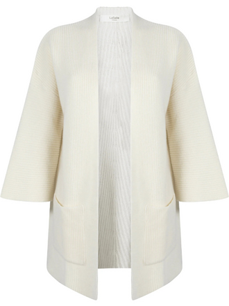 La Salle La Salle 3/4 Cardigan ecru