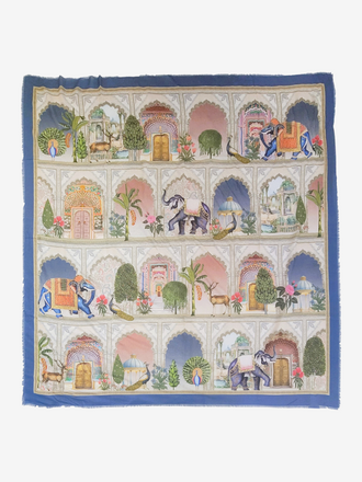 La Salle La Salle Scarf Royal Safari