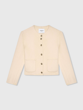Janice Janice Vince Cashmere Blazer beige