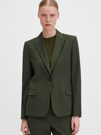 Filippa K FIlippa K Sasha Cool Wool Blazer green