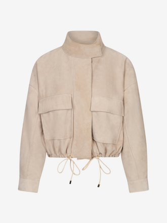 IBANA Ibana Jigo Suede Jasje ostra beige