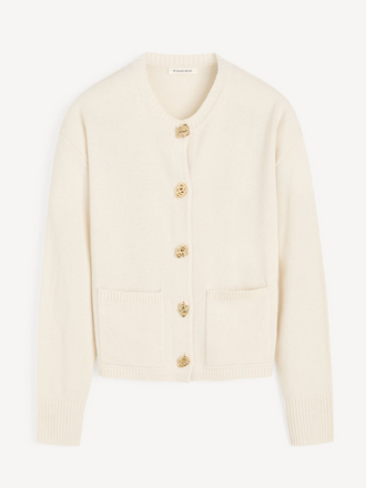 Malene Birger Malene Birger Veronika Vest soft white