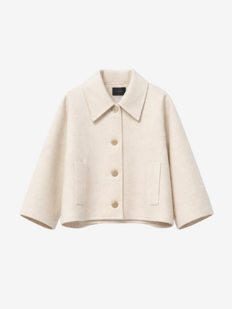 IBANA Ibana Janna Wollen Jasje ostra beige