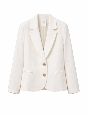 Japan TKY Japan TKY Moann Blazer soft white