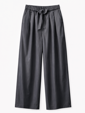 Zenggi Amsterdam Zenggi Amsterdam Silk Nylon Relaxed Pants slate