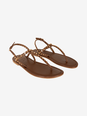 IBANA Ibana Aurea Slippers Studs arcilla brown