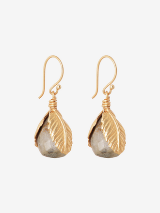 Just Marie Just Marie Folie Oorbellen antraciet