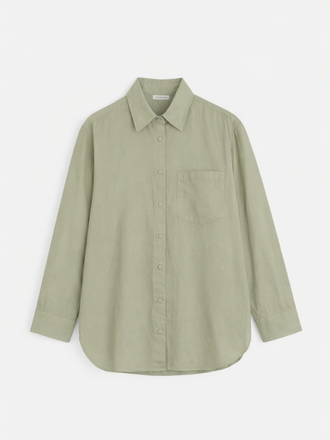 Malene Birger Malene Birger Derris Blouse deep lichen green