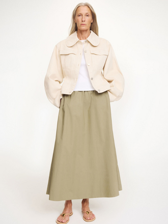 Malene Birger Malene Birger Pheobes Rok deep lichen green