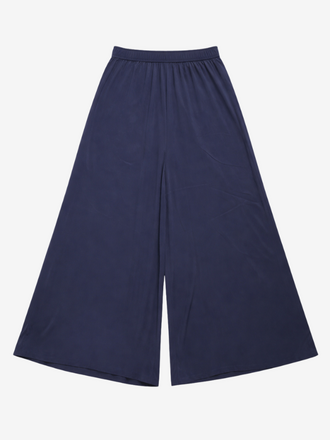 Zenggi Amsterdam Zenggi Amsterdam Technosilk Wide Palazzo Pants japan blue