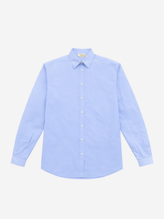 Zenggi Amsterdam Zenggi Amsterdam Poplin Wide Sleeve Shirt sky blue