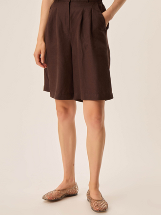 Des Petits Hauts Des Petits Hauts Tahiniri Bermuda Short terre