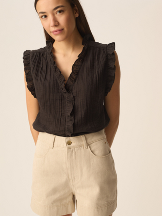 Des Petits Hauts Des Petits Hauts Soprano Top zwart