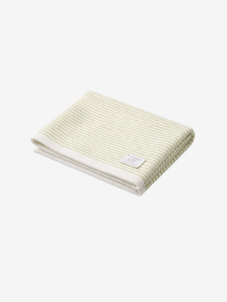 Shawl Cassy Stripe moss green