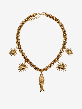 Ketting Schakel Zon en Vis